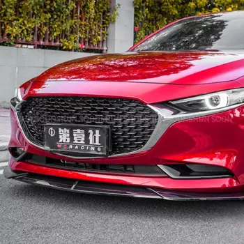 Защита автомобиля, передняя планка лопаты для Mazda 3 6 Axela ATENZA 2019 2020 2021 2022, внешние аксессуары