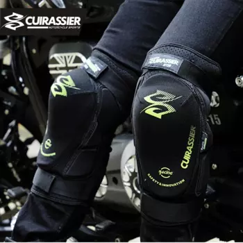 Защита для колена Cuirassier K08 MTB BMX Велосипедное Защитное снаряжение для экстремального спорта наколенники вентилируемые дышащие свободно защищающие