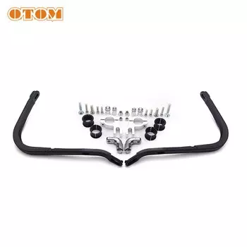 Защита для мотоциклов OTOM, универсальная алюминиевая защита для мотокросса, 22 мм, 28 мм, защита для руля, 1 пара