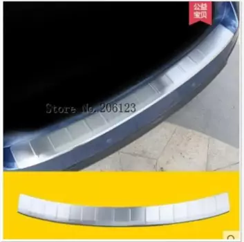 Защита для заднего бампера из нержавеющей стали, защита для подоконника, отделка, узор, Стайлинг автомобиля для 2013, 2014, 2015, 2016, 2017, для Subaru Forester