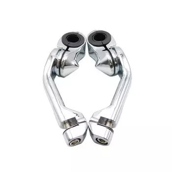 Защита двигателя мотоцикла 32 мм 1-1/4 дюйма, для подножки, короткая/длинная шоссе, зажимы для Harley Touring Dyna Softail Sportster