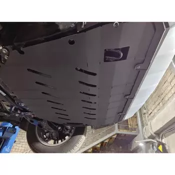 Защита картера + комплект крепежа для Geely Atlas Pro (Джили Атлас Про) 2021-2024 NLZ NLZ.75.15.030, Защиты картера Автоаксессу