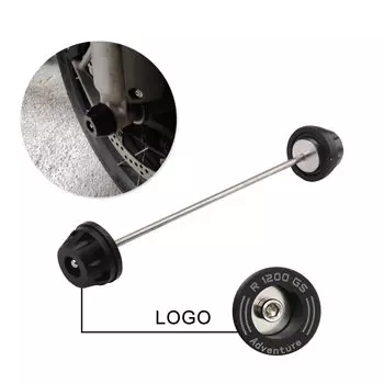 Защита переднего и заднего колеса, ось, ползунок вилки, подходит для BMW R1200GS GS1200 LC 2013-2020 R 1250 GS R1250GS Adventure 2019-2024