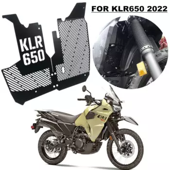 Защита радиатора мотоцикла, сетка для резервуара для воды для Kawasaki KLR 650 klr650 KLR650 2022