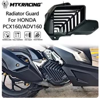 Защита радиатора MTKRACING для HONDA PCX 160 / ADV 160, Защита радиатора мотоцикла, Защита радиатора, защитная крышка для гриля