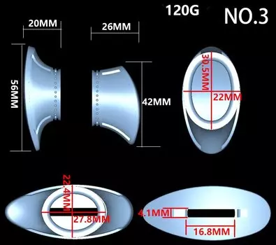 Защита ручки ножа TYSEEK из стали 430 серого цвета