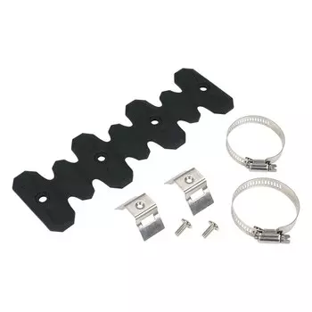 Защита выхлопной трубы 400 мм/220 мм для Sherco SEF-R 300 250 450 Husqvarna FE 350 450 501 Yamaha WR250F WR450F KTM EXC-F 350 SXF 450