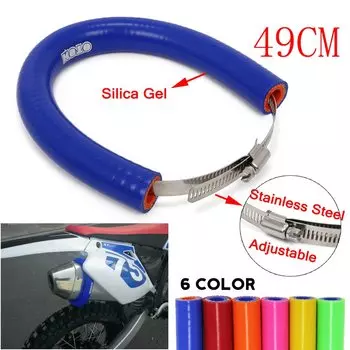 Защитная крышка для выхлопных газов для мотоциклов, защита от нагрева для KTM EXC SX SXF EXCF XC XCF XCW MX 250 350 450 500 525 530