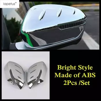 Защитная крышка для зеркала заднего вида, Накладка для Geely Atlas Pro Azkarra 2021 2022 ABS Chrome / Carbon Fiber, внешние аксессуары