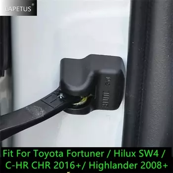 Защитная крышка дверного замка автомобиля, аксессуары для Toyota Fortuner/Hilux SW4/C-HR CHR 2016-2022/Highhlander 2008-2023