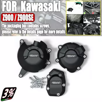 Защитная крышка двигателя для Kawasaki Z900 2017-2023 Z900 SE 2022-2023, защитная крышка гоночного двигателя
