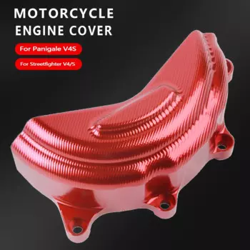 Защитная крышка двигателя мотоцикла из алюминиевого сплава для Ducati Streetfighter V4 S Panigale V4 V4S 2018 2019 2020 2021, аксессуары