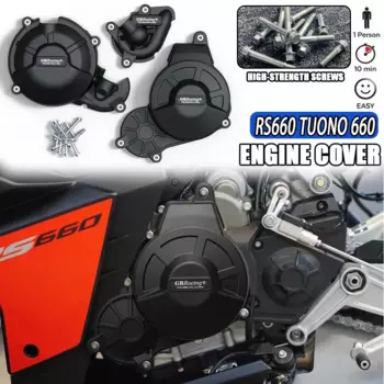 Защитная крышка двигателя мотоцикла RS660 2023 для Aprilia RS 660 2021 2022 TUONO 2023 Tuareg 660, крышка двигателя