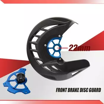 Защитная крышка переднего тормозного диска для мотоцикла 20 22 мм для Yamaha YZ WR YZF 125 250 450 YZ125 YZ250 YZ125X YZ250F YZ450F WR250F WR450F