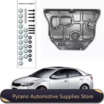 Защитная крышка шасси двигателя, защитная крышка, пластиковые аксессуары из марганцевой стали, защитное крыло для Kia Forte 2018-2023 2019