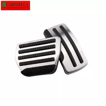 Защитная накладка Carmilla для педали Nissan Juke 2011 - 2018 из нержавеющей стали