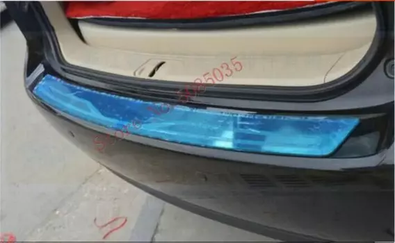 Защитная накладка для багажника Lexus RX270/350/450, 2009-2014, Матовая нержавеющая сталь, бампер задняя дверь