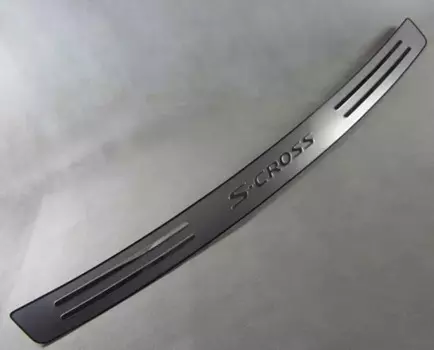 Защитная накладка для заднего бампера из нержавеющей стали, педаль для багажника, автомобильные аксессуары для Suzuki SX4 S-Cross 2014-2019