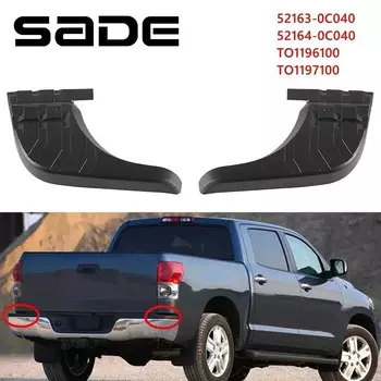 Защитная накладка для заднего бампера LH & RH, защитная Накладка для Toyota Tundra 07-13 Repalces 52163-0C040/52164-0C040 TO1196100/TO1197100