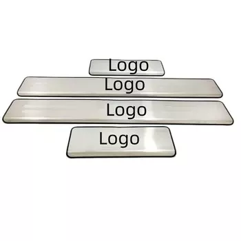 Защитная Накладка на порог из нержавеющей стали для Jeep Grand Cherokee 2010-2014-2018