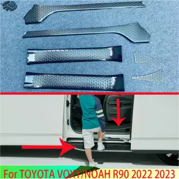 Защитная Накладка на порог из нержавеющей стали для TOYOTA VOXY/Ноя R90 2022 2023 2024