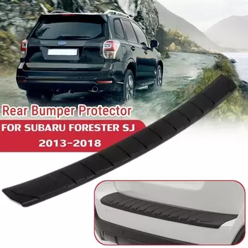 Защитная накладка на задний бампер, накладка на протектор для SUBARU FORESTER SJ 2013-2018, Стайлинг автомобиля, Внешние детали