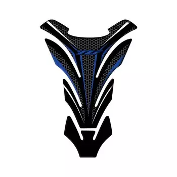 Защитная Наклейка на бак мотоцикла, с 3d-рисунком под углеродное волокно, для YZF R1, R3, R15, R6, 600, R125, 1000