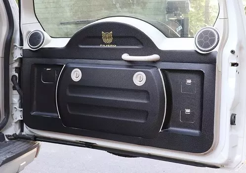 Защитная Наклейка на заднюю дверь для Mitsubishi Pajero V97 V93 V87