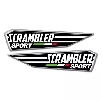 Защитная обтекатель для DUCATI Scrambler, аксессуары для мотоциклов, 3D наклейки на танки, наклейки, эмблема, значок с логотипом 2015, 2016, 2019, 2020