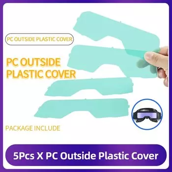 Защитная пластиковая пластина (ПК) сварочных очков с автоматическим затемнением на солнечной батарее/сварочный фильтр/сварочный шлем