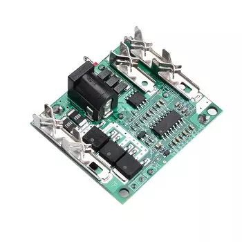 Защитная плата для литиевой батареи Aideepen BMS 5S 20A green