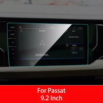 Защитная пленка для экрана автомобиля Volkswagen VW Passat B7 B8, GPS-навигация, экран, закаленное стекло, защитная пленка, автоаксессуары