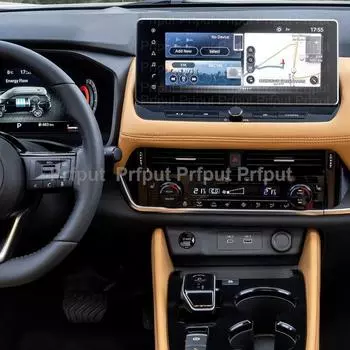 Защитная пленка для экрана из закаленного стекла для Nissan X-Trail 2023, 12,3 дюйма, автомобильная информационная система, радио, GPS-навигация, интерьер