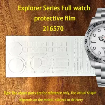 Защитная пленка для часов Rolex Explorer 216570 watch film 42 dial buckle bezel
