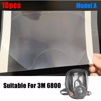 5-10 шт. защитная пленка для 6800, маска, противогаз, защитная пленка для оконного экрана, наклейка для 6800, аксессуары для полнолицевой маски