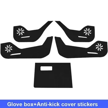 Защитная пленка для перчаток на дверь автомобиля, Защитная пленка для защиты от ударов, наклейки для нового интерьера Geely Coolray 2023-2024