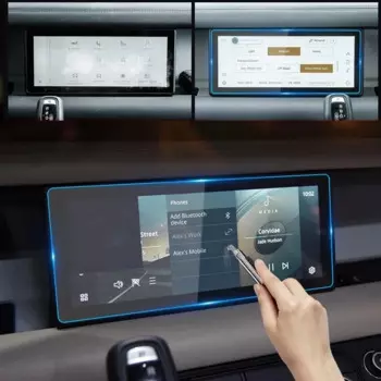Защитная пленка для сенсорного экрана GPS, для Land Rover Defender 110 2020, стекло для навигационного дисплея, закаленная пленка, Защитная пленка для экрана, пленка