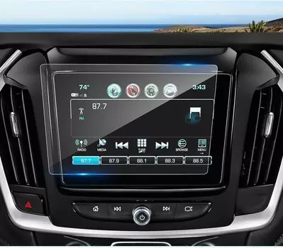 Защитная пленка из закаленного стекла для экрана салона автомобиля с Gps-навигацией для Chevrolet подачи 2018-2023