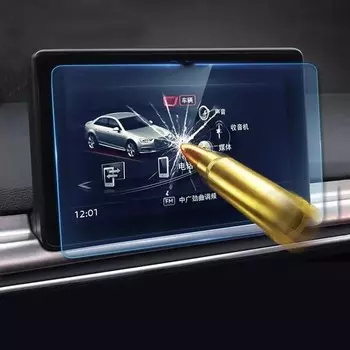 Защитная пленка из закаленного стекла для Audi A4 B9 S4 A5 S5 Q5 2016-2019, пленка для автомобильной навигации и ЖК-дисплея, пленка против царапин