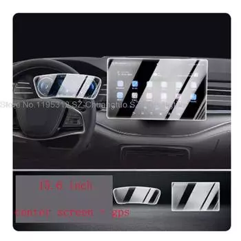 Защитная пленка из закаленного стекла для BYD Han EV 2020 2021 2022 2023, 15,6-дюймовый автомобильный радиоприемник с GPS-навигацией