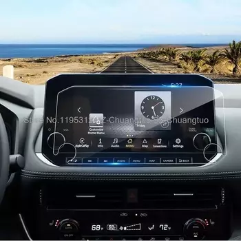 Защитная пленка из закаленного стекла для Mitsubishi Outlander 2022 SE/SEL/SE TECH/SEL Touring, 9-дюймовые аксессуары для GPS-навигации