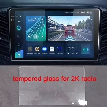 Защитная пленка из закаленного стекла для TEYES CC2L CC2 CC3L CC3 2K 9-дюймовый 10,1-дюймовый автомобильный радиоприемник Мультимедийный плеер Навигация GPS Стерео