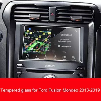 Защитная пленка из закаленного стекла против царапин для Ford Fusion Mondeo 2013-2019 Автомобильная gps-навигационная пленка аксессуары для ЖК-экрана
