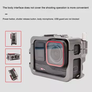 Защитная рамка для Insta360 Ace Pro / Ace металлическая рамка для Insta360 Ace защитная рамка защитный чехол Аксессуары