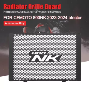 Защитная решетка радиатора мотоцикла, крышка гриля для CFMOTO 800NK 2023-2024, аксессуары 800 NK CNC, алюминиевая защитная решетка радиатора, протектор гриля
