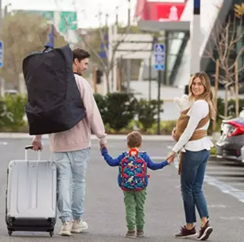 Защитное сиденье для малышей, Детские аксессуары для коляски, утолщенная сумка для хранения, чехол для детского автомобильного сиденья, дорожная детская Пылезащитная сумка на молнии