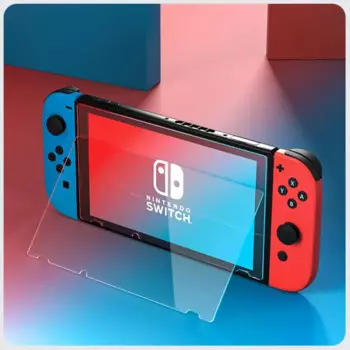 Защитное закаленное стекло для Nintendo Switch Lite, пленка для защиты экрана для Nintendos Switch NS, стеклянные аксессуары OLED, 50 шт./партия