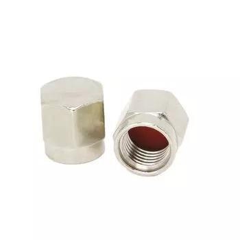 Защитные крышки SMA, никелированные, 10 шт., HENGCHANG sma-wlg