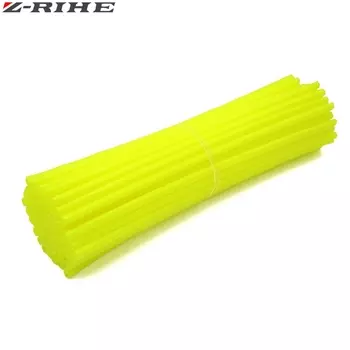 Защитные накладки для спиц колеса мотоцикла, 72 шт., 11 цветов