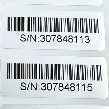 Защитные пломбы XMYLNG с уникальным номером 100 шт